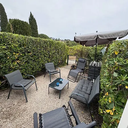 Jardin 4 Pers Piscine Appartement Le Lavandou